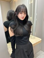 ボタン テンジン(VOTAN tenjin)&nbsp;【杉本大地】韓国ヘア/レイヤーカット/グレーブラック/天神