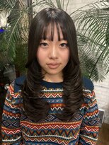 ココテラス(coco terrace) レイヤーカット/髪質改善カラー