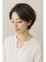 ゲイン(Gain)&nbsp;大人上品ロングレイヤー×透け感シースルーバング