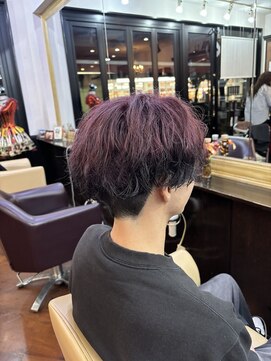 シャンプーボーイアネックス(SHAMPOO BOY Annex) メンズマッシュ　裾カラー　佐世保