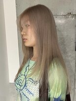 スリバー(sliver)&nbsp;ブリーチハイライト髪質改善ダブルカラーレイヤーカット