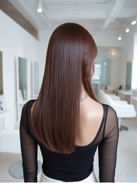 ラファンジュ ヘアー クレオ(Rohange hair Creo) 髪質改善/ストレート/ツヤ髪/トリートメントストレート/20代