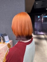 エン 栄店(enne)&nbsp;大人ガーリー/ダークアッシュ/ミディアムレイヤーカット/栄