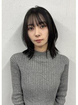 ツイ 新潟駅南けやき通り(tui) レイヤーウルフ/ミディアムレイヤー/顔まわりレイヤー