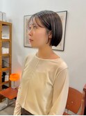 ナチュラルショート/ミルクブラウン/ダークパープル[自由が丘]