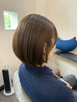 ベルポール(Bell port) 着物ヘア/大人ガーリー/ダークアッシュ/似合わせカット/芦屋駅