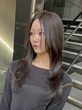 アマテラスゼロ 新宿(AMATELAS zero) AMATELAS /ミディアムストレート/シャギーブラウン