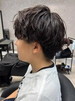 エルマーク 京都駅前(L-MARK)&nbsp;マッシュヘア/黒髪/メンズカット/men's/メンズ/眉毛