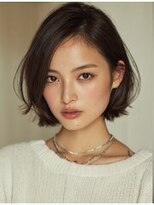 dejave hair&space西千葉　顔周り/レイヤーカット/韓国/ボブ/前髪カット/Men's/眉毛&nbsp;耳掛けボブ20代30代40代レイヤーカット韓国ボブ顔周り