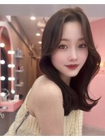 ボタン コロン 表参道 原宿(VOTAN COLON) くびれミディアム/ミディアムレイヤー/顔まわりカット