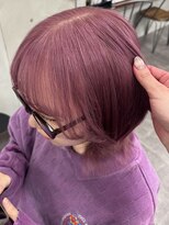 ニコトウキョウ 新宿(nico TOKYO)&nbsp;ラベンダーピンクダブルカラーピンクハイトーン韓国レイヤー