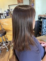 美容室 ブラウン(Brown) 髪質改善カラーで作る透明感ブラウン