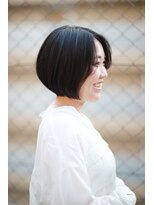 アルニコ エム 松戸駅前(ALNICO .. M)&nbsp;【松戸】指通りの良い乾かすだけでまとまる大人のミニボブ◎