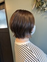 アリーマーケットリル(ALLEY MARKET lil)&nbsp;ショートレイヤーボブ/ピンクグレージュ