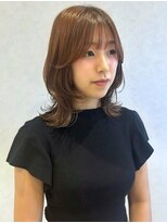 ルル(LuLu by KENJE) ミディアムレイヤー/藤沢/ヘッドスパ/髪質改善/艶髪