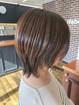 ライフビィ リフト(Lifebe Lift)&nbsp;艶感ショート透明感ブラウンカラー バイカルテトリートメント