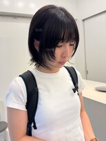 コットン(cotton) 軽さで扱いもイージーレイヤーボブ