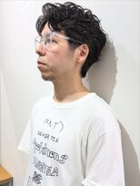 サンアタゴノット(san.atagonot)&nbsp;サイドパートパーマ