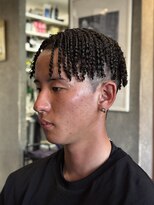 エルエー バーバーショップ 草津店(L.A BARBERSHOP) 店長【橋本】針金ツイストスパイラル