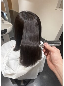 ビーアップヘアー(be:up hair)の写真/髪質やダメージに合わせて厳選。内側から潤い、触れたくなる柔らかな艶髪へ