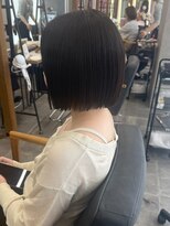 コク 千葉駅西口(COQU)&nbsp;タッセルボブ/ぱつっとボブ/千葉【積田佳奈】