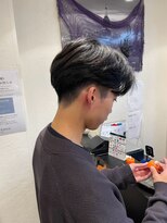 インパークス 椎名町店(INPARKS)&nbsp;ショートセンターパート×テーパーフェード［椎名町店］