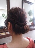 ダウンシニヨンアレンジ