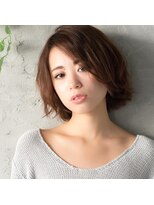 プランツ ヘアサロン(Plants HAIR SALON by GEORGE)&nbsp;自然なアッシュが周りから好印象カジュアルボブ☆　元住吉