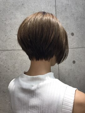 ヘアサロン ドットプラス 町田店(dot. plus) サロンワーク×バッサリショートボブ１【dot.plus 町田】