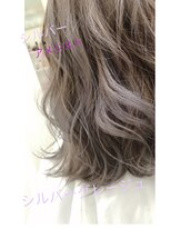ファイブボックスヘアー 広島(five vox hair)&nbsp;シルバーグレージュ