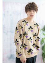 ミック 日暮里店(miq) 重めバング&くせ毛風パーマモテフェザーマッシュ