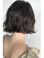 ナヌーク シブヤ(nanuk shibuya) パーマっぽくないパーマ　ミニボブ