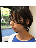 ミジョレ(MIJYORE) ダークグレー×ショートボブ