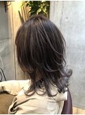 コントラストハイライト×シナモンベージュ【LODAT横浜】