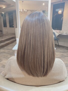 ミコノス(MYKONOS) サラツヤ柔らかミルクティーベージュ