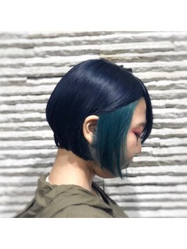 ビス ヘア アンド ビューティー 西新井店(Vis Hair＆Beauty) インナーカラー/イヤリングカラー/ツートンカラー/ネビージュ