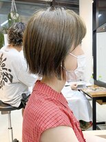 ミィ 浦和(mee)&nbsp;【mee.】ユウ　Aラインボブ　マロンベージュ　ボブ