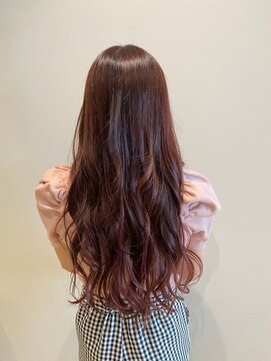 ニシオギ ヴォイス 西荻窪店(nishiogi voice) 髪質改善nishiogi voice西荻窪★巻髪ローズピンク