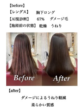 アールクリップ 表参道(arclip) サイエンスアクア【髪質改善/髪質改善トリートメント】