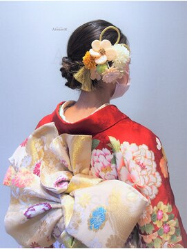 ヘアカフェ アティス(hair cafe Atease) 【成人の日】 祝賀イベントご準備