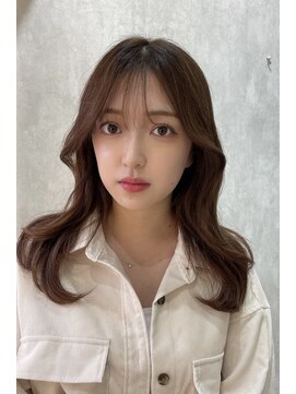 ロンドアヴァントゥス 池袋(Lond aventus) ショコラベージュ韓国ミディアムヘア