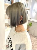 切りっぱなしボブ