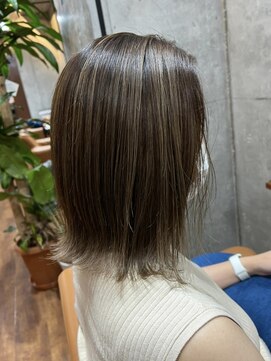 ロダット 横浜(LODAT by little) ハイライト×グレージュ【LODAT横浜】