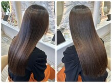永久持続】クセを伸ばす髪質改善　髪質改善ストレートの特徴（髪質改善ストレート/カット/ヘッドスパ