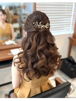 ヘアセット&メイク専門店 カスミ(Kasumi)&nbsp;ハーフアップ