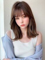 シルクレイ 高田馬場(Silk-lei)&nbsp;♪大人可愛いアッシュベージュ外ハネボブ美髪20代30代高田馬場