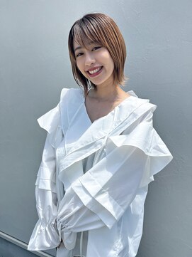 アトムズ(AtomZ) 【各務原・デザインカラー】ハイライトボブ