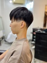 ソイクフ(SOY KUFU)&nbsp;MEN'SHAIRアッシュブラックベリーショートダークアッシュ