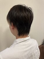 ヘアー ローズ(hair ROSE)&nbsp;旬なアップバングを取り入れて清潔感とトレンド力を強化/谷津