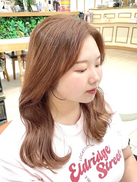 アルクバイネオリーブ 荻窪店(arc by neolive) オレンジブラウンカラー♪